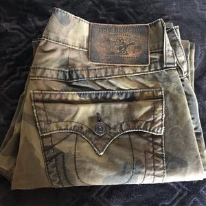 True Religion Camo Jeans